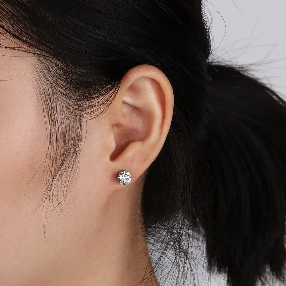 Магнитные серьги-гвоздики для похудения пластырь магнитные ювелирные изделия