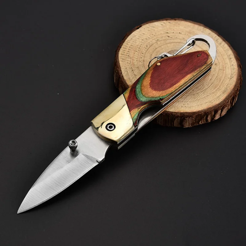 Многофункциональный складной тактический нож для выживания на природе