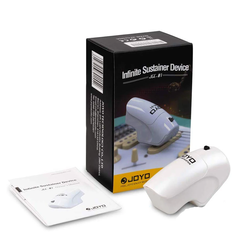 

JOYO JGE-01 Wireless Guitar Infinite Sustainer, Handheld String Sustainer, Guitar Effect Pedal Trigger Musical Instrument Parts