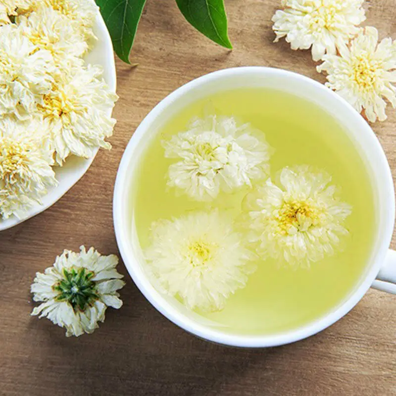 

Organic Premium HuangShan White Tribute White Chrysanthemum Tea 500g