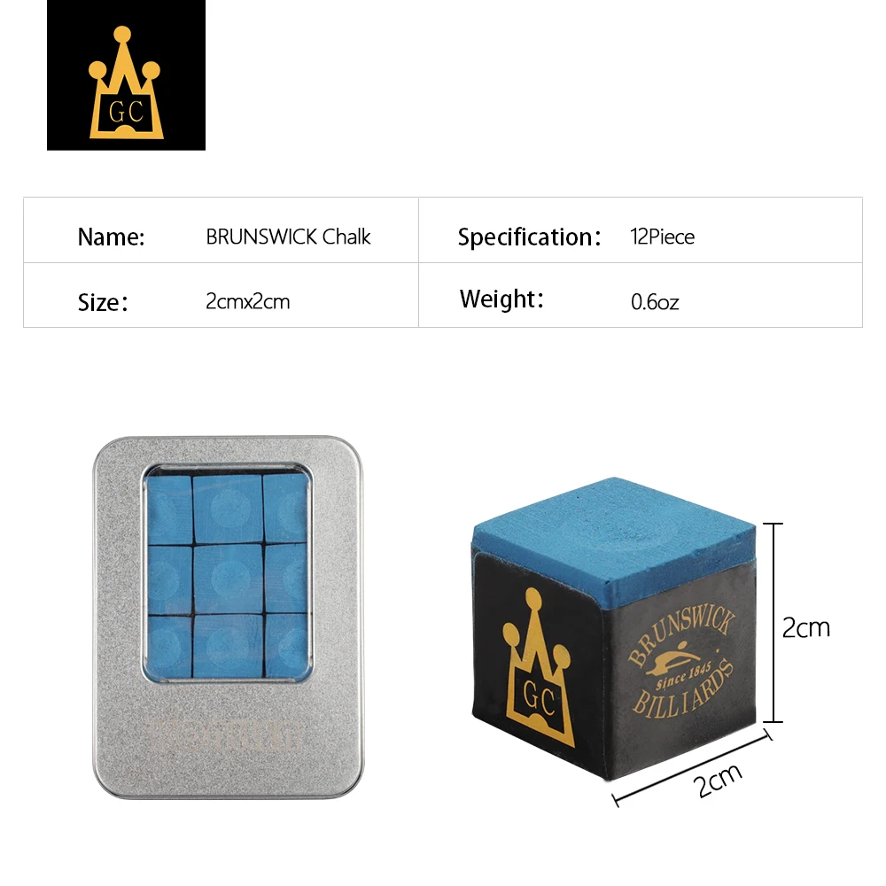 Меловые мелки для бильярда синий Мел A Box12 шт. недорогой мелкий порошок сильное