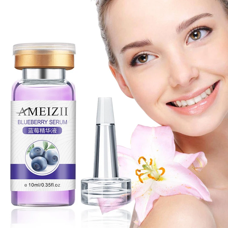 Черника для лица чистая Гиалуроновая кислота отбеливающая восстанавливающая