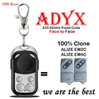 Пульт дистанционного управления для гаражных ворот ADYX ALIZE EM2C  ALIZE EM4C, 433 МГц