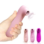 Самовсасывающий вибратор для женщин, присоска для сосков, оральная секс-игрушка для сосания, эротический мастурбатор для девушек, безопасная секс-машина