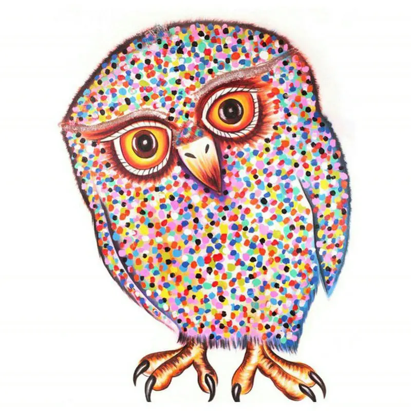 

Full Diamond Painting Cartoon Owl 5D DIY Round Square AB Drill Resin Icon Handicraft Patch Embroidered