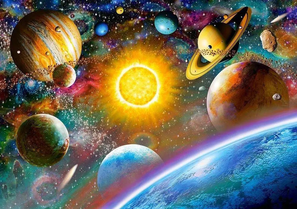 

Diamond Painting Kits - Space Planet Big Star PIX-606