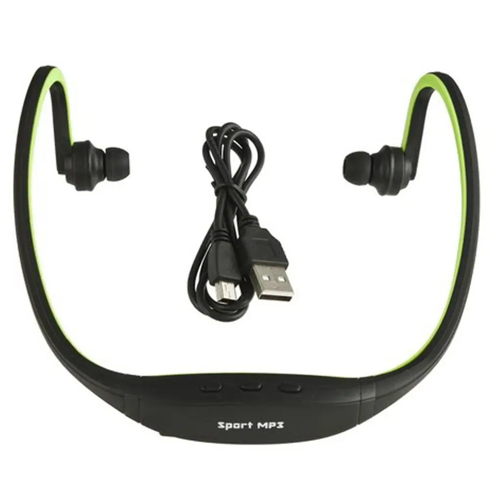 

2GB Sports Professional Wireless Running Playing Outdroor Headphone MP3 Music Player Headset Headphone Earphone TF Card Slot