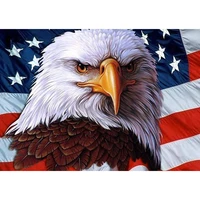 5d diy diamond painting animals cat full square round american flag embroidery eagle mosaic farmhouse home decor handmade gift