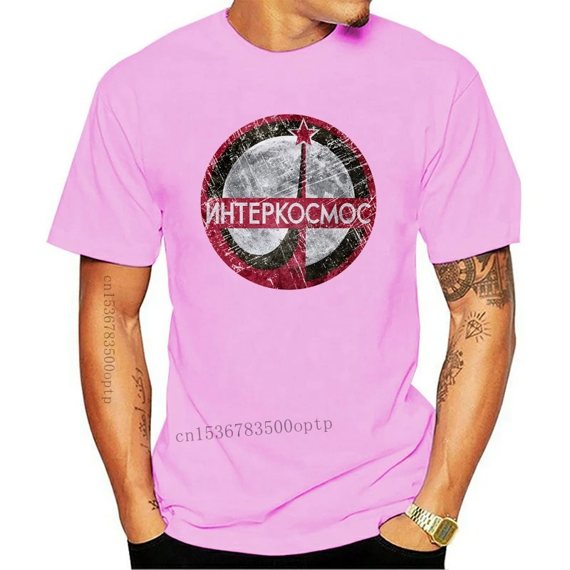 

New T Shirt Interkosmos Russian Space Program Soviet Union Udssr Russia Retro Cccphot Summer Clothing Cotton Men T-Shirt