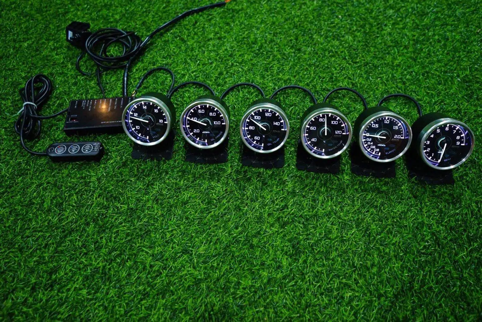 Defi Advance A1 OBD2 автомобильный измеритель 6 Калибр + ZD в серии воды температуры вольт