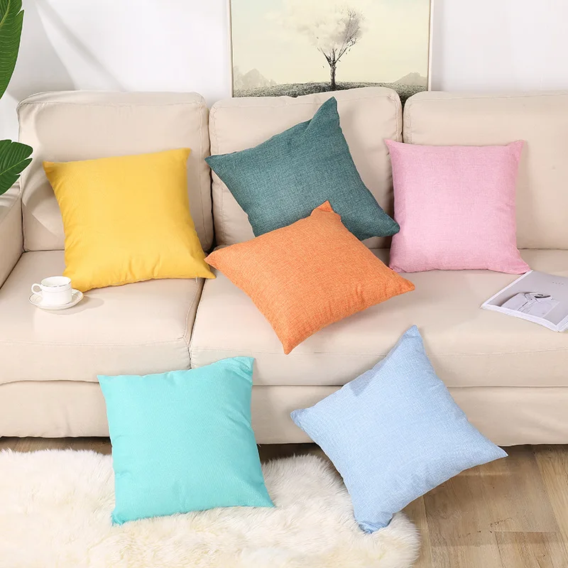 Подушка Чехол подушки сиденья автомобиля подушка крышка простой Карамельный