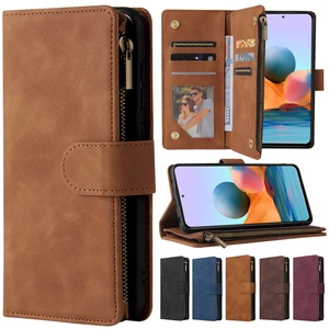 new leather flip case for xiaomi poco m3 x3 gt 10t lite redmi note 10 9 pro max 8 7 pro 8t redmi 9a 9c 8a 7a wallet phone cover free global shipping