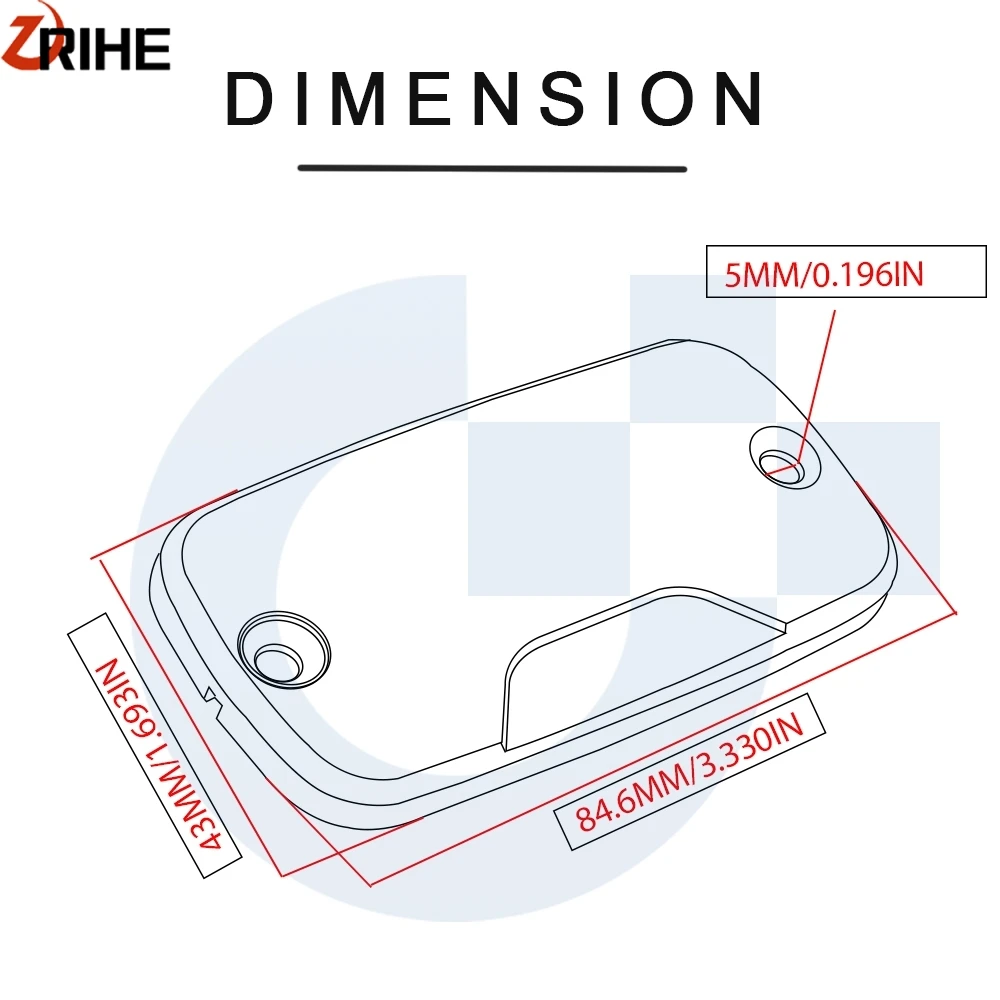 

FOR HONDA F6B 2012 2013 2014 CNC Aluninum Motorcycle Front Brake and Clutch Fluid Reservoir Cap Cover Accessories f6b 2012-2014