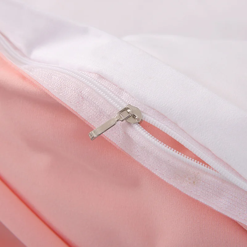 Комплект постельного белья для девочек комплект белого и черного цвета с принтом