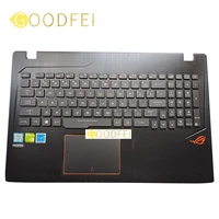 for asus rog gl553 gl553vd gl553ve gl553vw zx53v zx53vd zx53ve zx53ew palmrest upper case cover us backlit keyboard touchpad