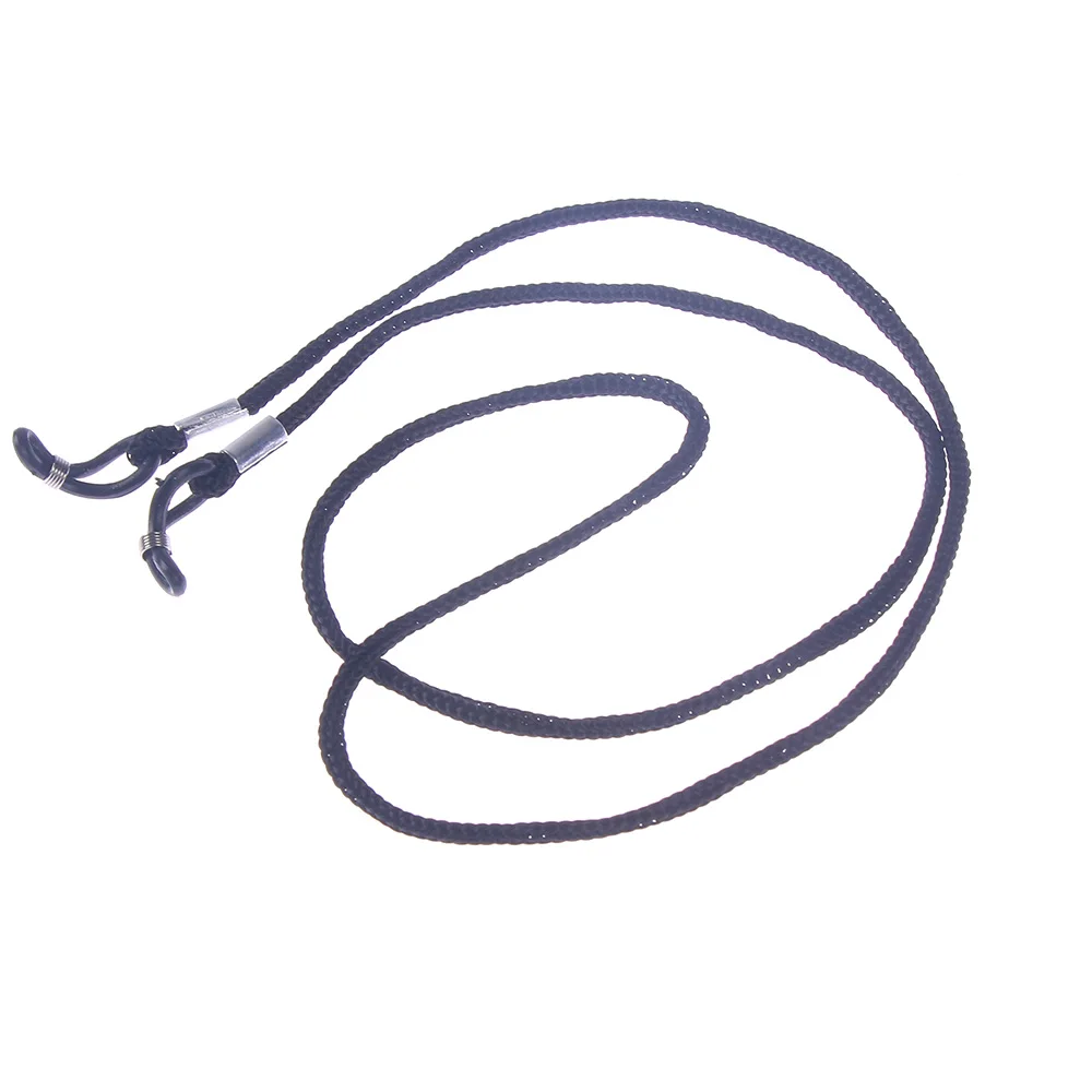 

New 3 Pcs/lot Black Nylon Glasses String Cord Holder Sunglasses for Tavel Eyewear Lanyard Neck Rope Strap