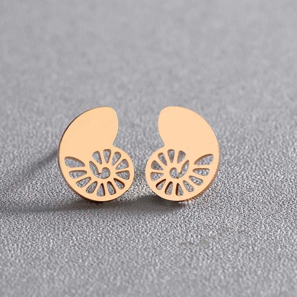 Женские золотистые серьги гвоздики Chandler Boho с золотистым покрытием цыганский