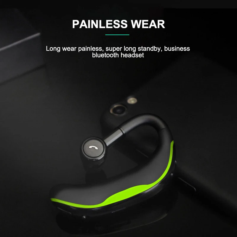 Bluetooth наушники Vogue Бизнес голосовое напоминание Водонепроницаемая гарнитура F600