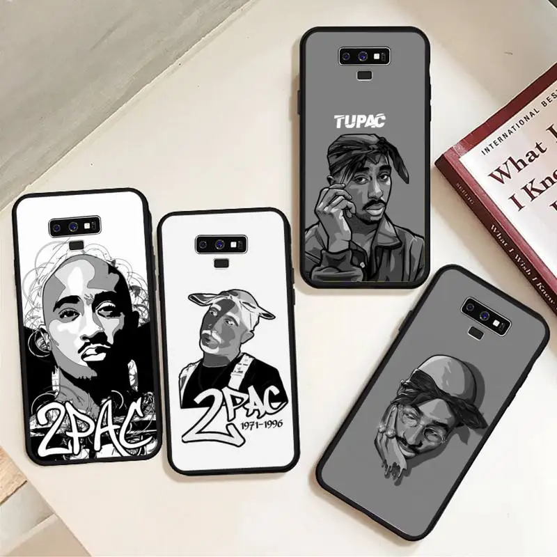Рэпер 2pac Тупак в стиле хип-хоп для мобильного телефона чехол Samsung A50 A51 A71 A20E A20S S10 S20