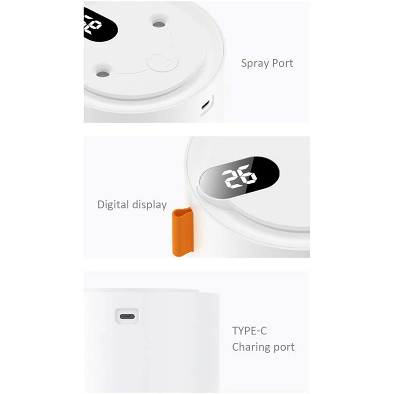 

500ML Portable Personal Humidifier Dual Spray Nozzle Aroma Diffuser Humidifier Adjustable Mist Modes