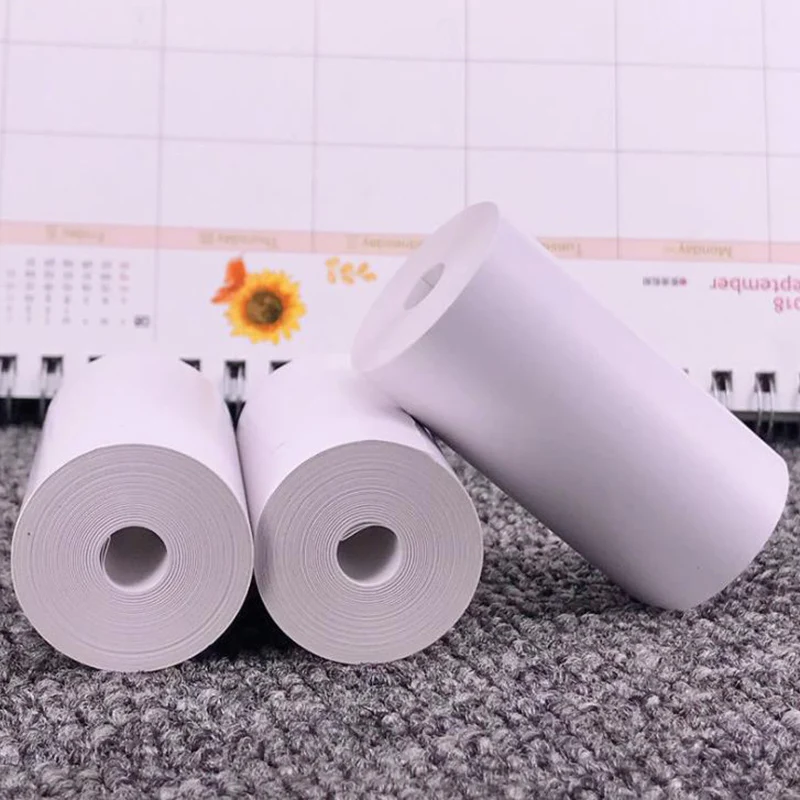

2Rolls 57x30mm Thermal Paper POS Printer Label Paper Cash Register Paper Rolling Papers Replacement Accessories Parts