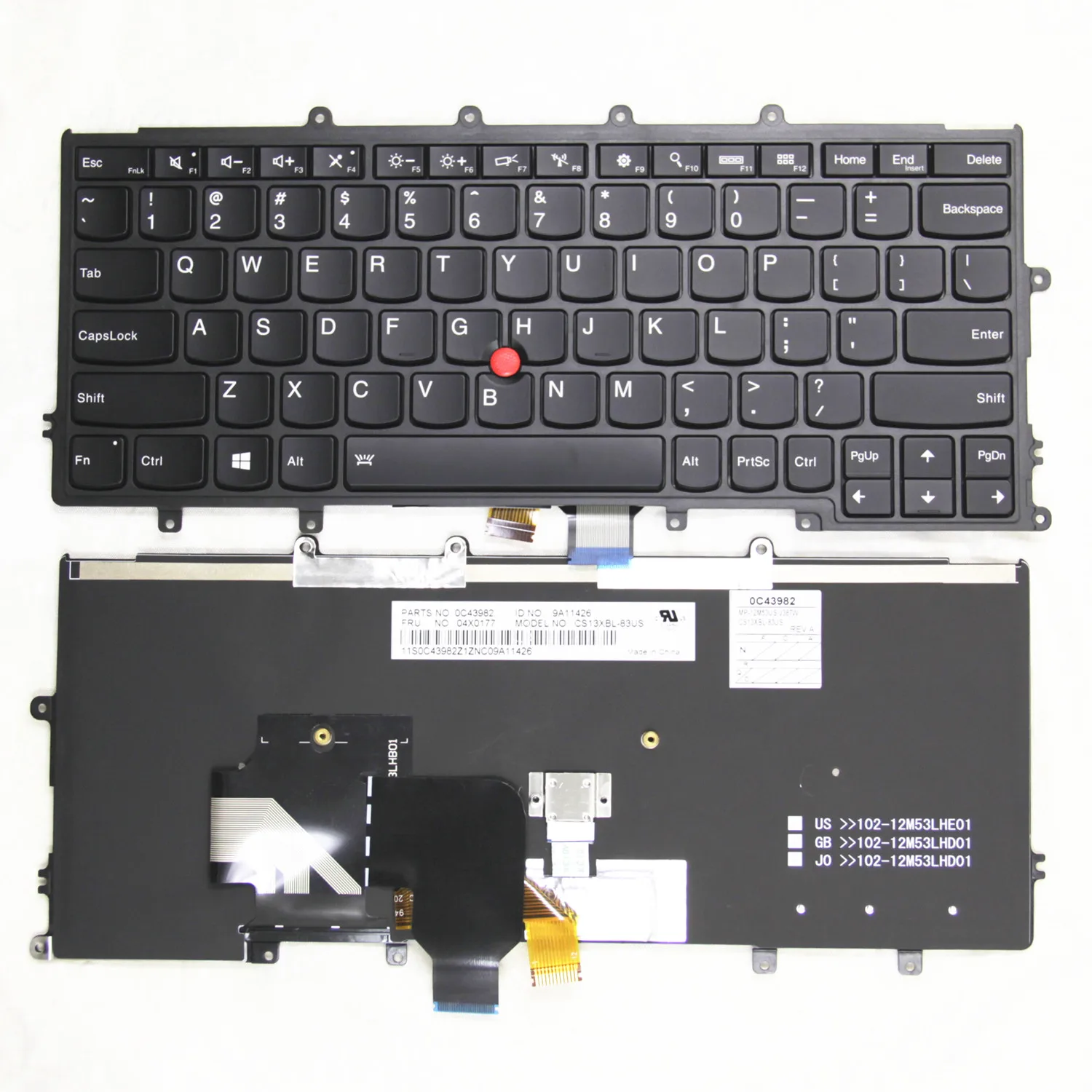 100new original us for lenovo thinkpad x230s x240 x240s x240i x250s x260s x250 x260 x270 english laptop keyboard backlight free global shipping