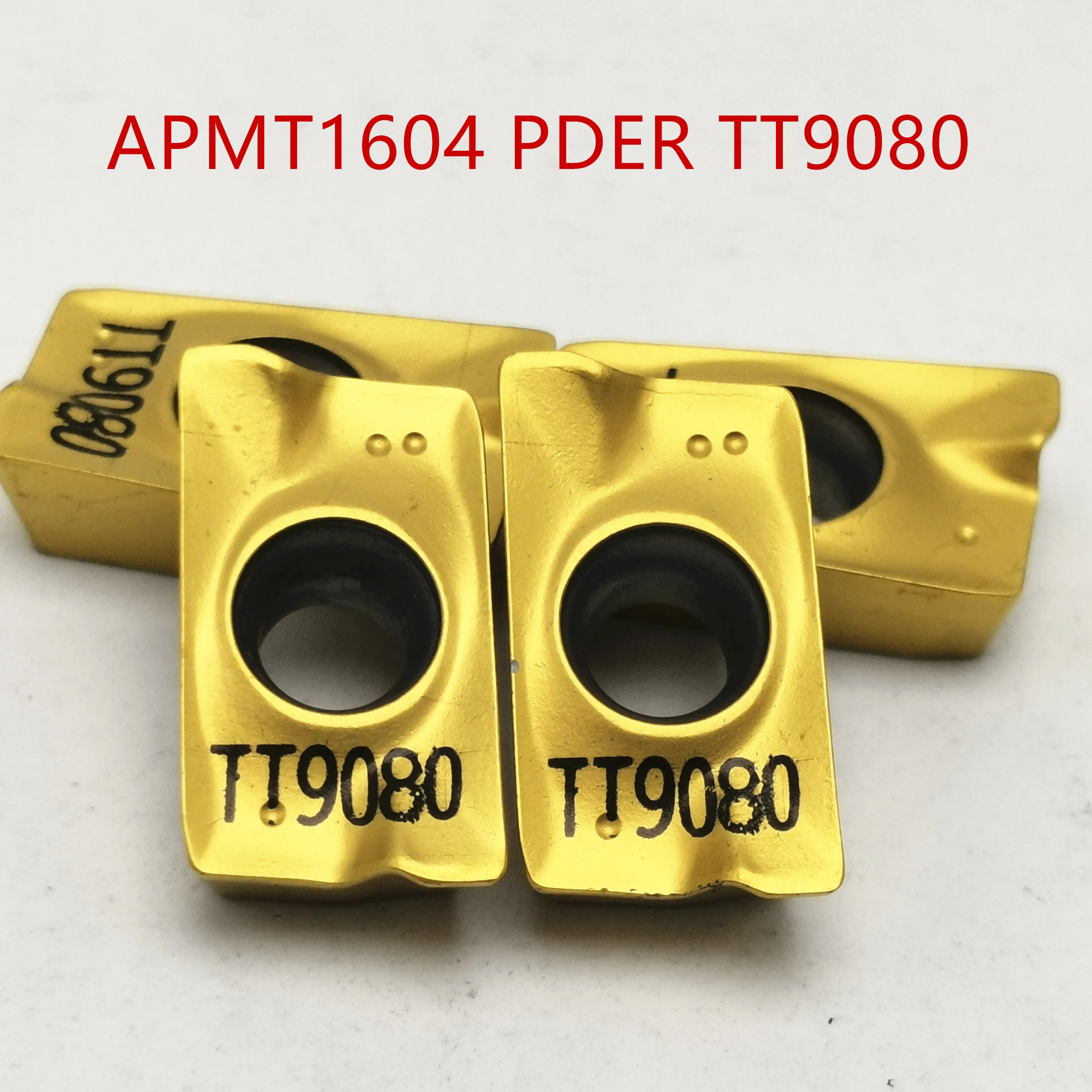 Карбид вольфрама APMT1604 TT9080 карбидные вставки, токарный инструмент APMT 1604 Торцевая мельница токарные инструменты Фрезерный резак инструмент с ЧПУ