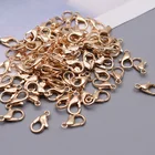 12 мм 50 шт сплав Омаров застежка крючок 200 шт 5 мм Открытый круг прыжок кольца для изготовления ювелирных изделий ожерелье браслет пряжка