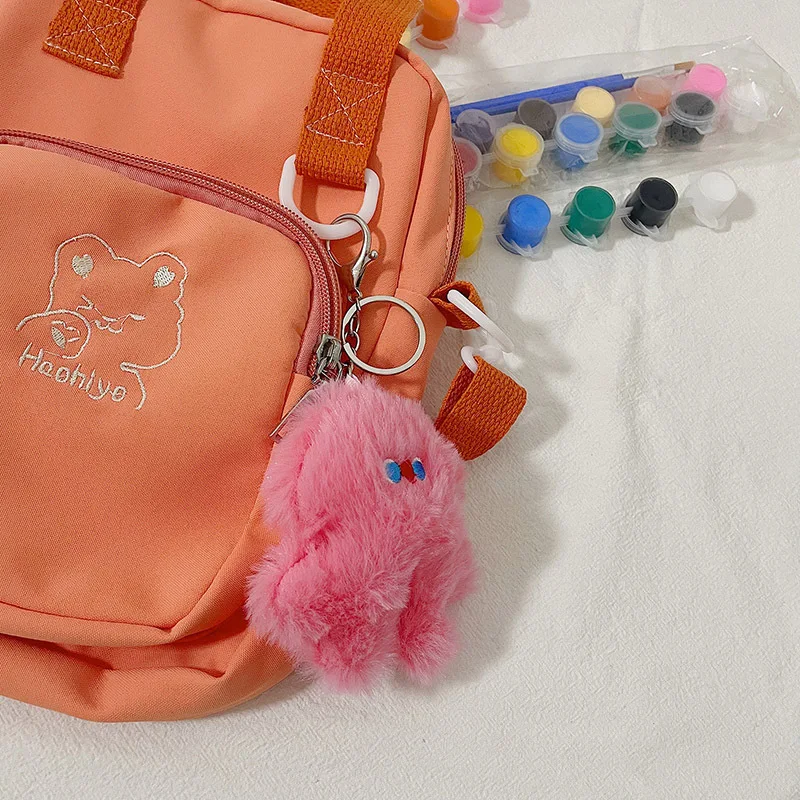 Милый медведь плюшевая подвеска мультяшный ремень Униформа Маленькая брелок для