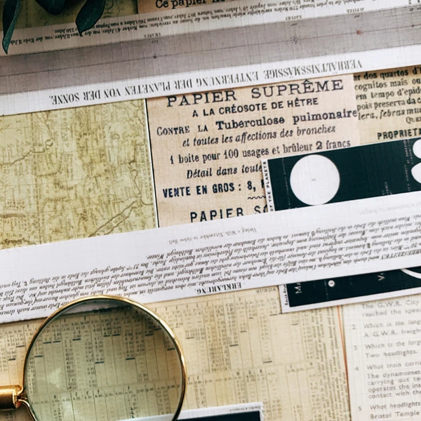 49 шт./пакет Винтаж старый Плакаты B калька Бумага пакет набор сделай сам для