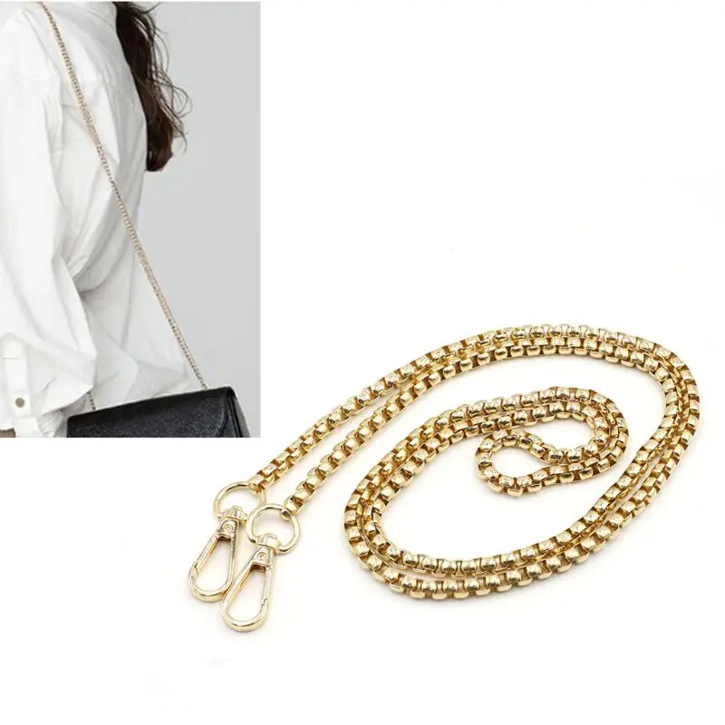 

Chain Strap Handbag Chains Purse Shoulder Crossbody DIY Replacement Straps with Metal Buckles Accessories