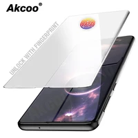 akcoo s10 plus tempered glass screen protector uv full glue fiim for samsung galaxy s6 7 edge s8 9 note 8 9 s10 screen protector