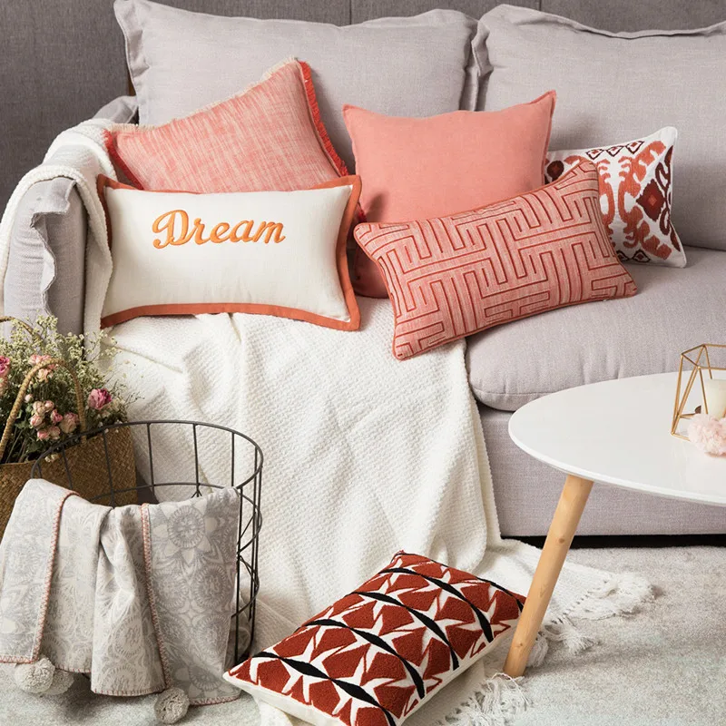 Элегантная наволочка для подушки в европейском стиле декоративные дивана с