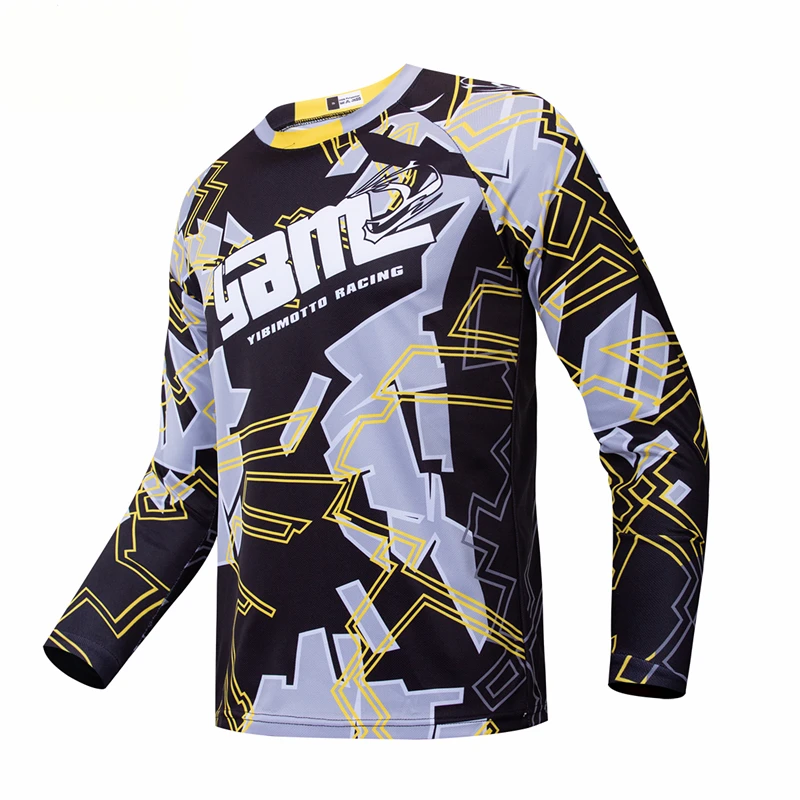 

YBM Mountain Bike Jersey Long sleeve new Cycling ciclismo motocross racing off road MX DH Motocross jersey 21