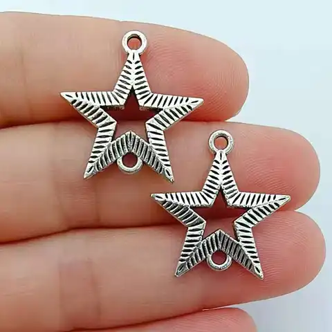 10 pieces.23x20 mm, antique silver, hollow color, photo accessories “Make yourself” for jewelry, accessories, pendants