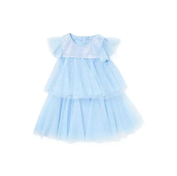 

Wholesale Summer Baby Mesh Cake Dress, Princess Kids Sweet Clothing 5 Pieces/lot