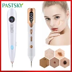 Машинка для удаления бородавок с ЖК-дисплеем, плазменный аппарат для удаления татуировок, веснушек, черных пятен, родинок