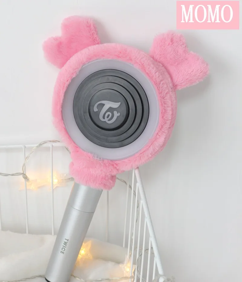 

Kpop TWICE Lightstick lamp cover cover plush protective cover for decorate TWICE CANDY BONG Z light stick
