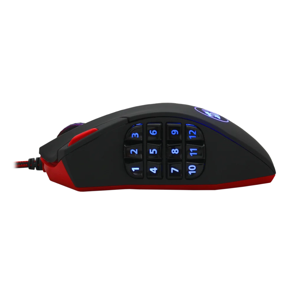 Redragon M901 игровой Мышь высокой точности 12400 Точек на дюйм 18 программируемых кнопок