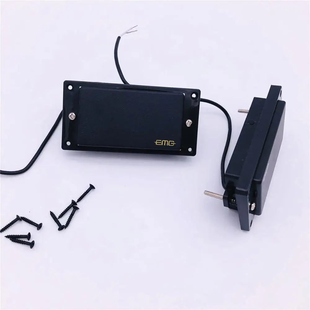 schwarz sealed humbucker pickups für elektrische gitarre in lager 8185 passive eq1 set hat 2 stück freies verschiffen free global shippi