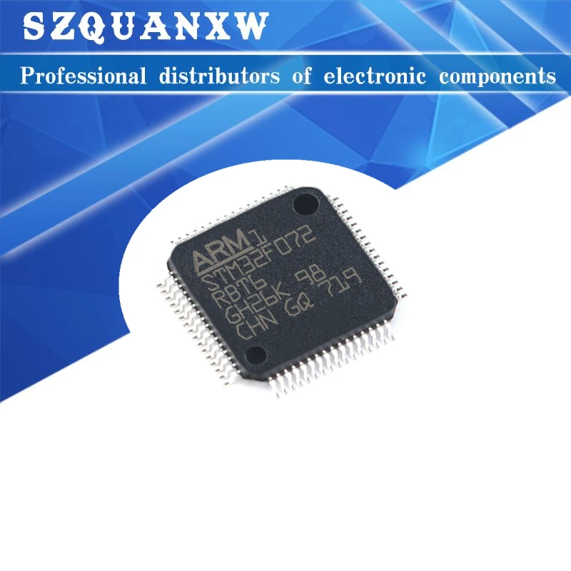STM32F072RBT6 STM STM32 STM32F STM32F072 STM32F072R STM32F072RB фотографический микроконтроллер |