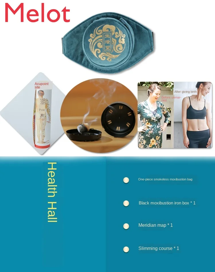 

Home Fumigation Whole Body Smokeless Hot Compress Acupuncture Dehumidification Cold Warm Palace, Relieve Fatigue Menstrual Pain