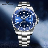 2021 mens watches pagani design luxury brand automatic mechanical watch 100m waterproof male sapphire glass sports wrist watch