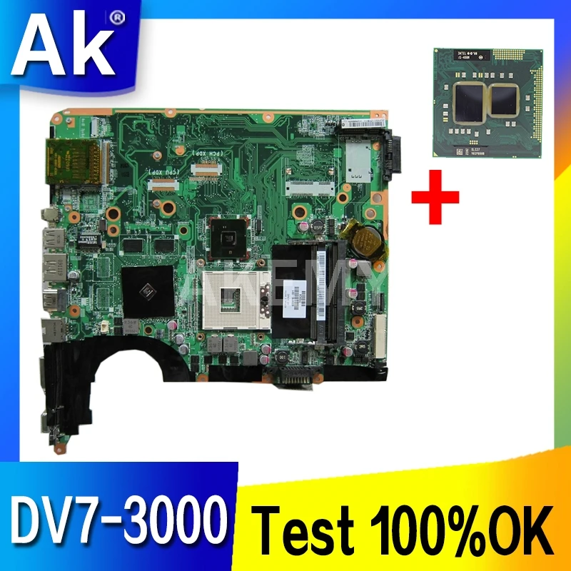 

Akemy для струйного принтера Hp pavilion DV7 DV7T DV7-3000 Материнская плата ноутбука 600862-001 580973-001 аккумулятор большой емкости DA0UP6MB6F0 PM55 DDR3 G105M