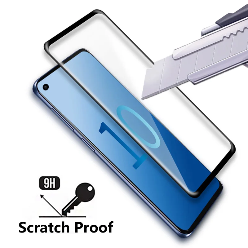 Закаленное защитное стекло для Samsung S10 Lite Защитное телефона на S10plus Защитная