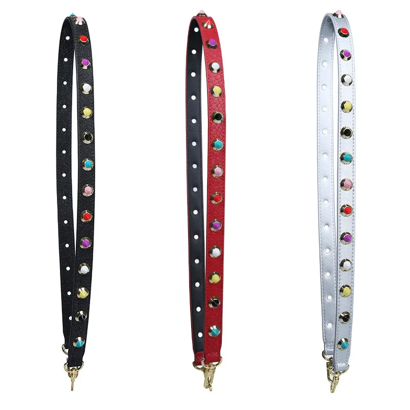 

На заказ/оптом! Регулируемый плечевой ремень, женская сумка-мессенджер, аксессуары, декоративные широкие ремни с заклепками