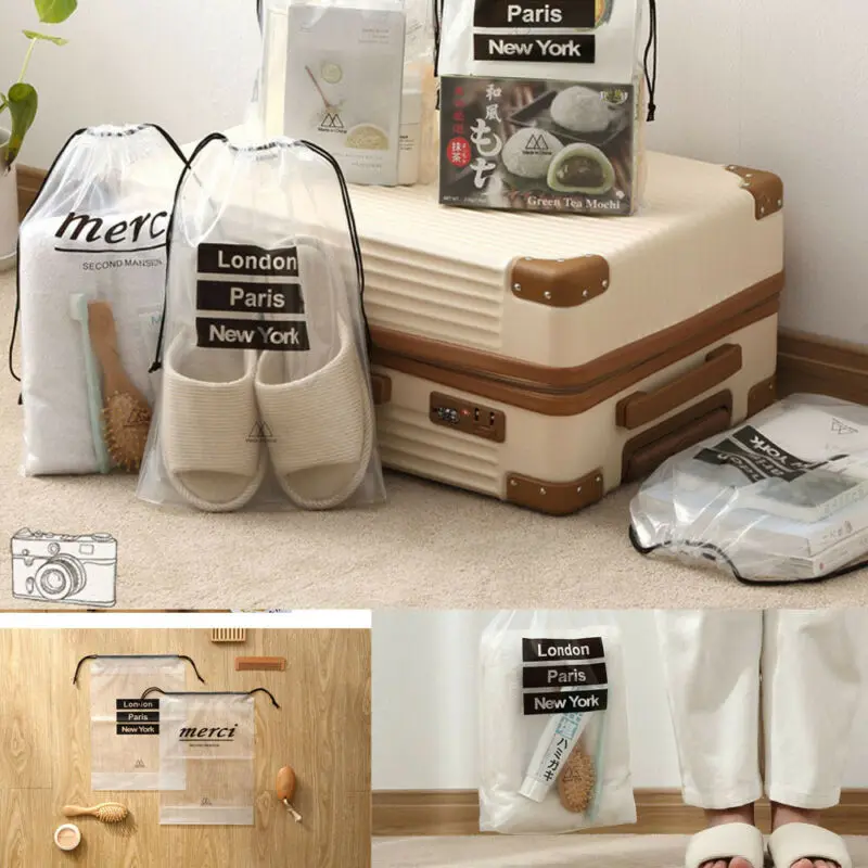 5 шт./компл. Портативная сумка для хранения женская багажа дорожный багажник