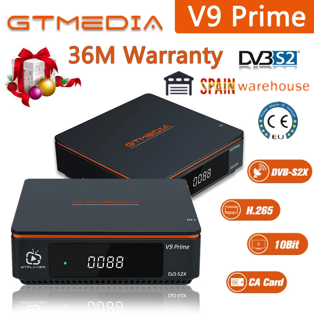 Телефонный ресивер GTmedia V9 Prime обновленный Gtmedia v9 super v8 nova поддержка H.265 ca карты