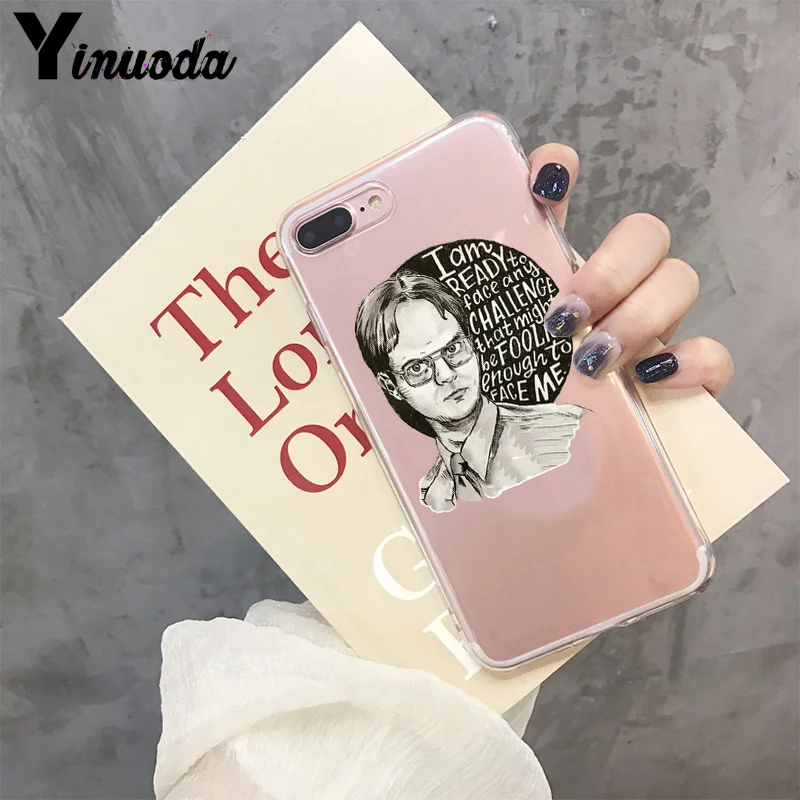 Yinuoda Майкл Скотт офис забавные; с юмором 5 чехол для iPhone X XS MAX 6 6s 7 7plus 8 8Plus 5 5S SE XR 11 pro max