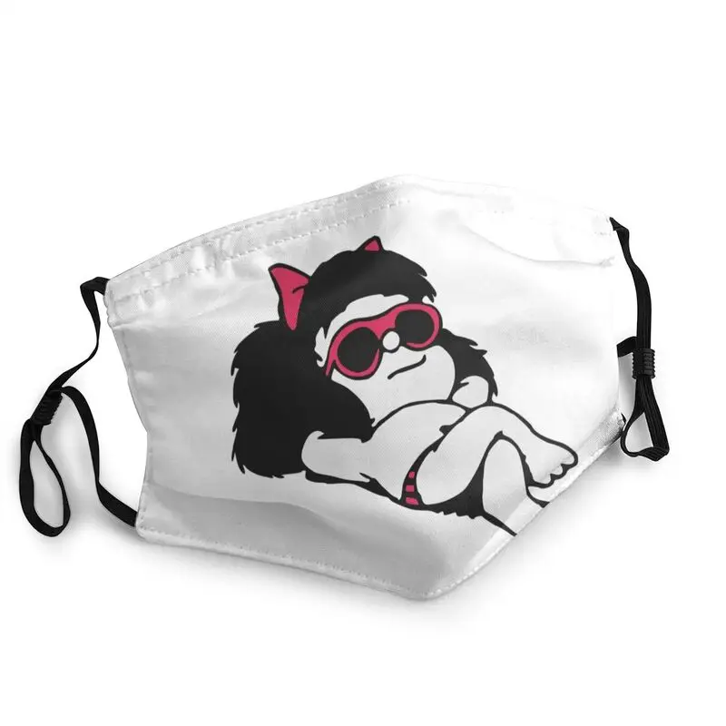 

Mafalda летние уход за кожей лица маска для взрослых Анти-туман Аргентина Quino манга маска защитный респиратор моющиеся рот муфельная печь